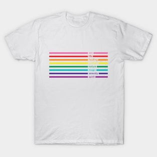 Pride Flag Meaning T-Shirt